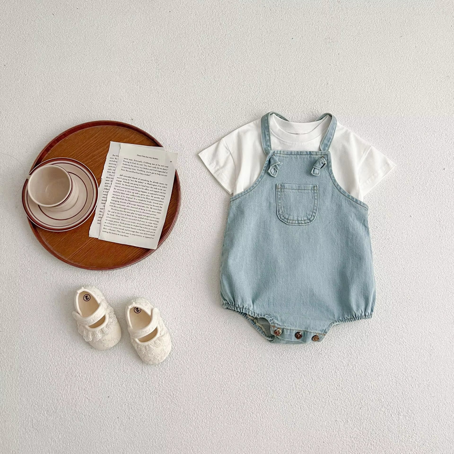 Unisex Denim Dungaree