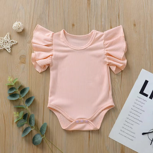 Bodysuite with Frill Sleeves