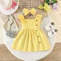Yellow Summer Floral Frock